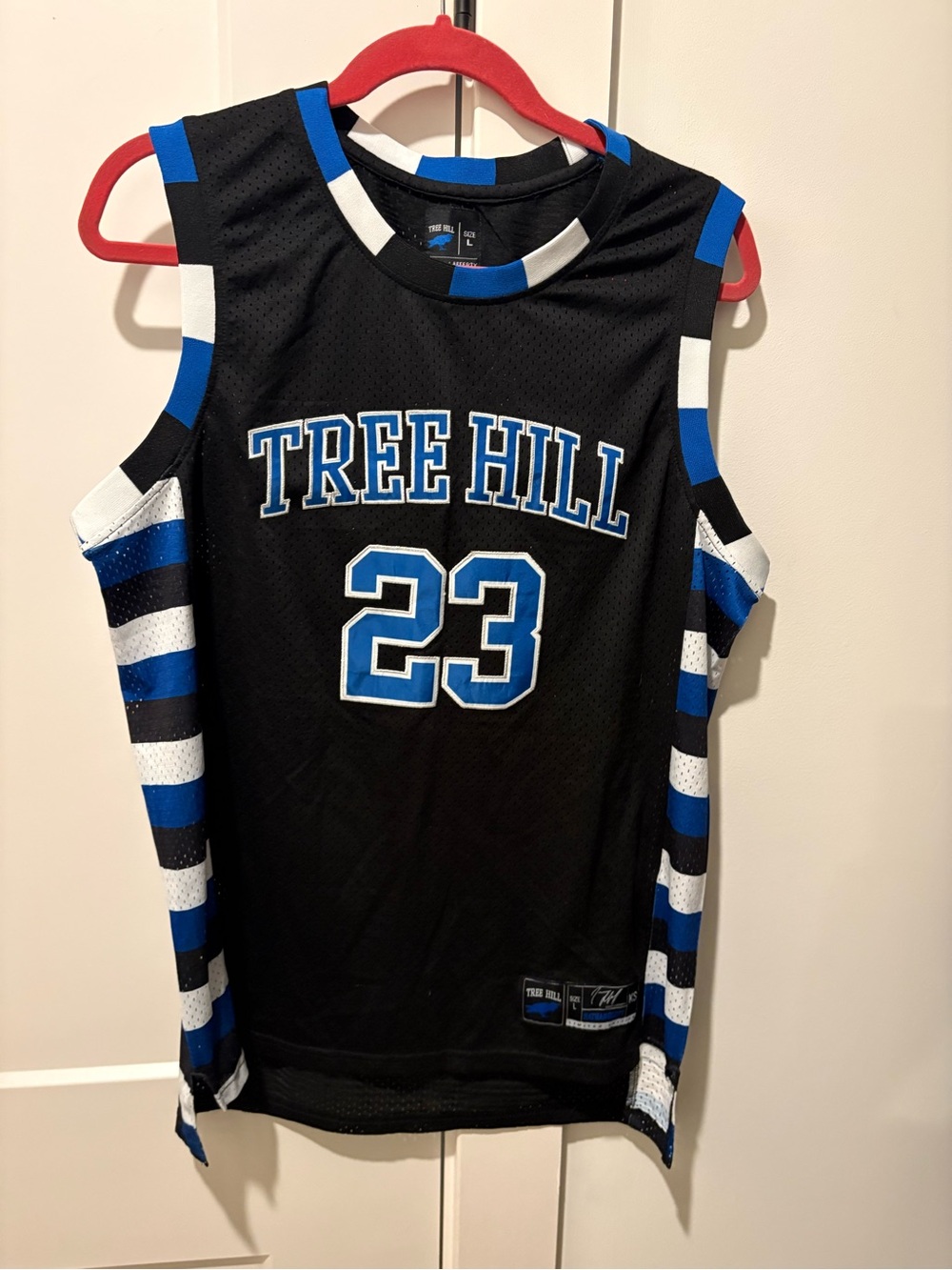 One Tree Hill 23 Black & Blue Basketball Jersey